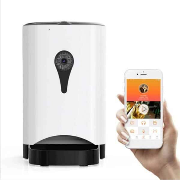 מתקן האכלה אוטומטי לבעלי חיים עם מוניטור ואפליקציה!