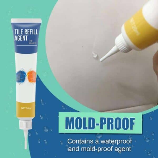 1PC Transparent Tile Gap Repair Agent White Tile Refill Grout Pen Filling Agents Wall Porcelain Bathroom