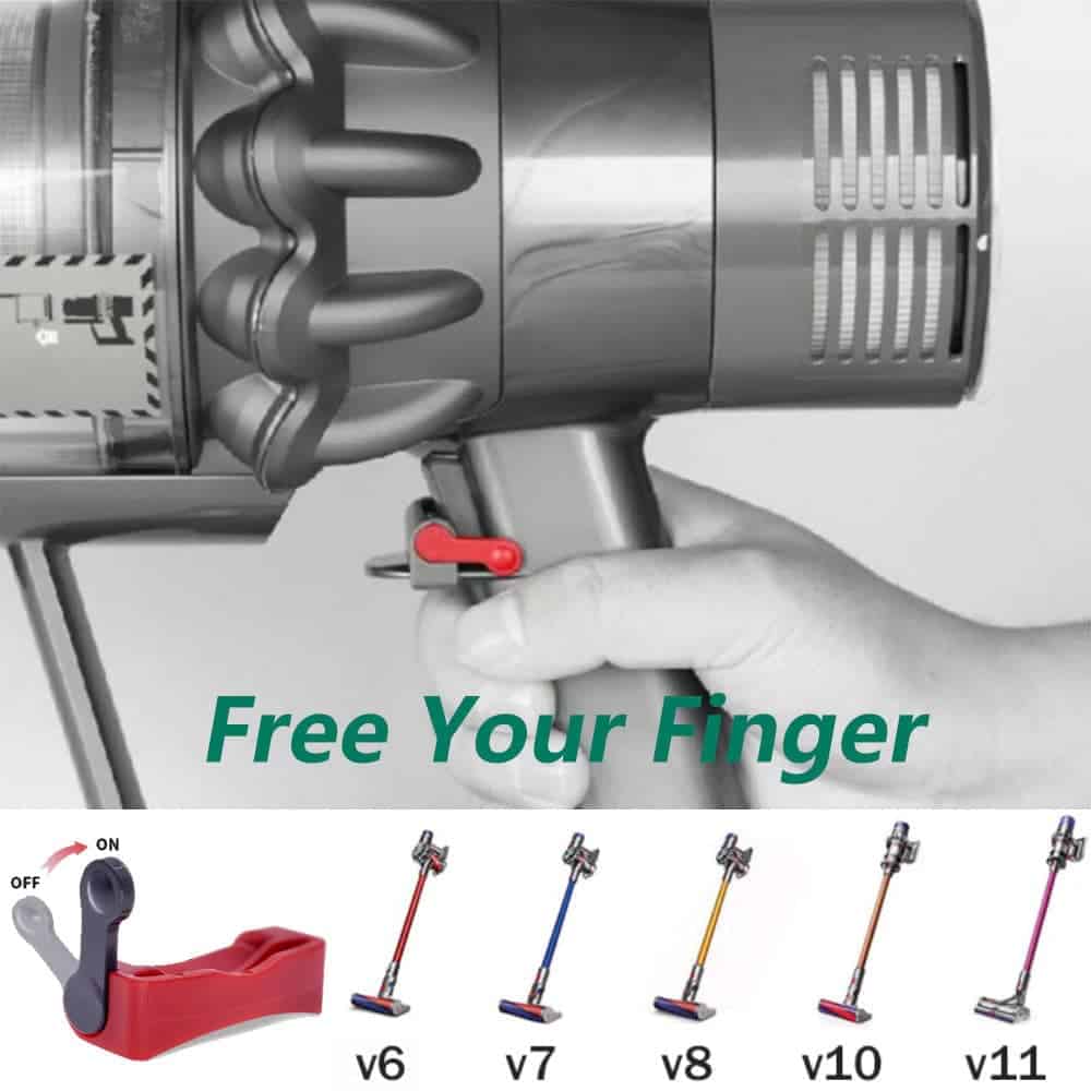 מנעול מתג לשואב אבק דייסון V6 V7 V8 V10 V11 Dyson