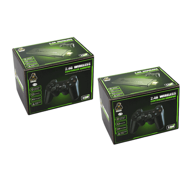 2 קונסולות משחקי רטרו אלחוטיות 10000 משחקים + שליח עד הבית