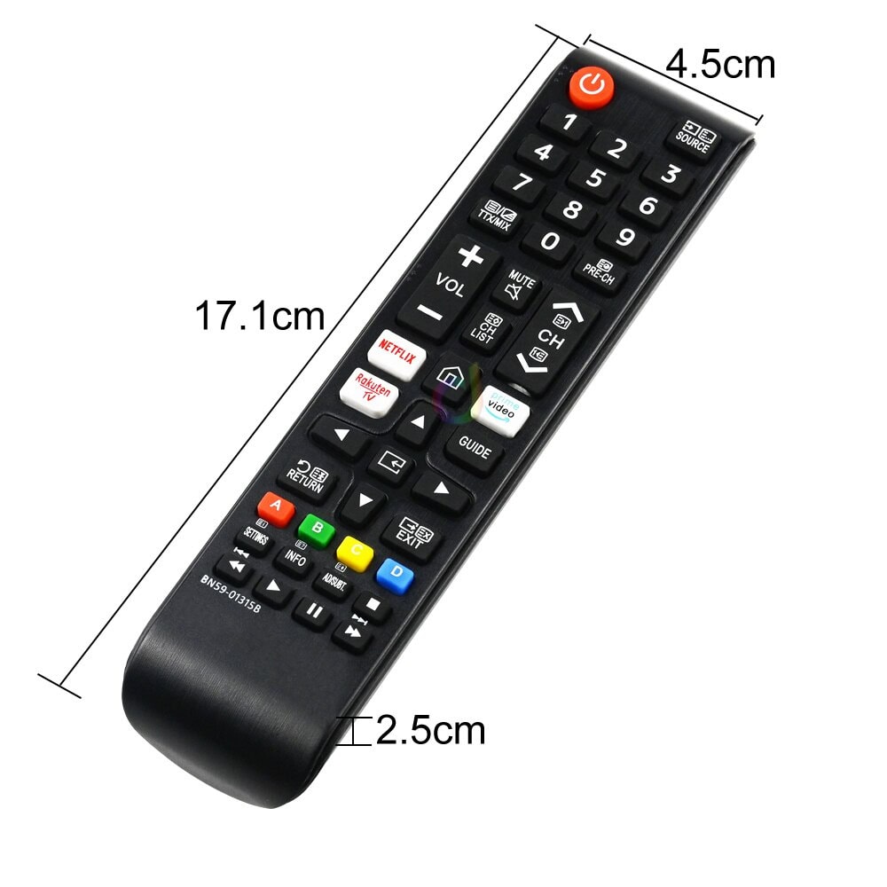 ⁦שלט רחוק ‏לטלוויזיה Samsung BN59-01315B סמסונג⁩ – תמונה ⁦5⁩