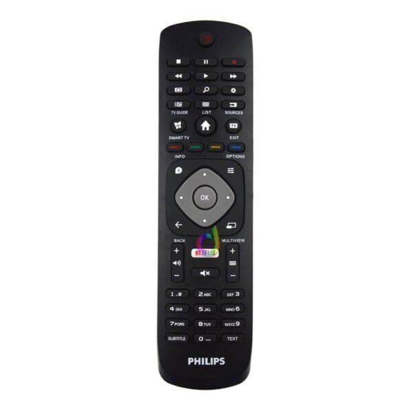 שלט מקורי אוניברסלי לטלויזיה חכמה פיליפס PHILIPS Smart TV PH4 NETFLIX