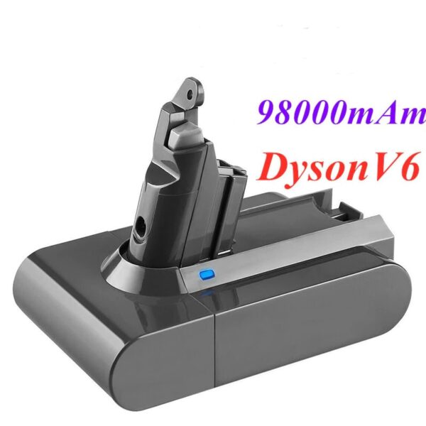 סוללה לשואב אבק דייסון Dyson V6 DC58 DC59 DC61 DC62 DC74 SV07 SV03 SV09 98000MAH