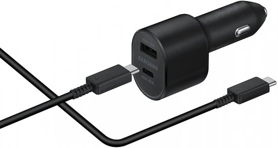מטען כפול לרכב Samsung 45W+15W סמסונג