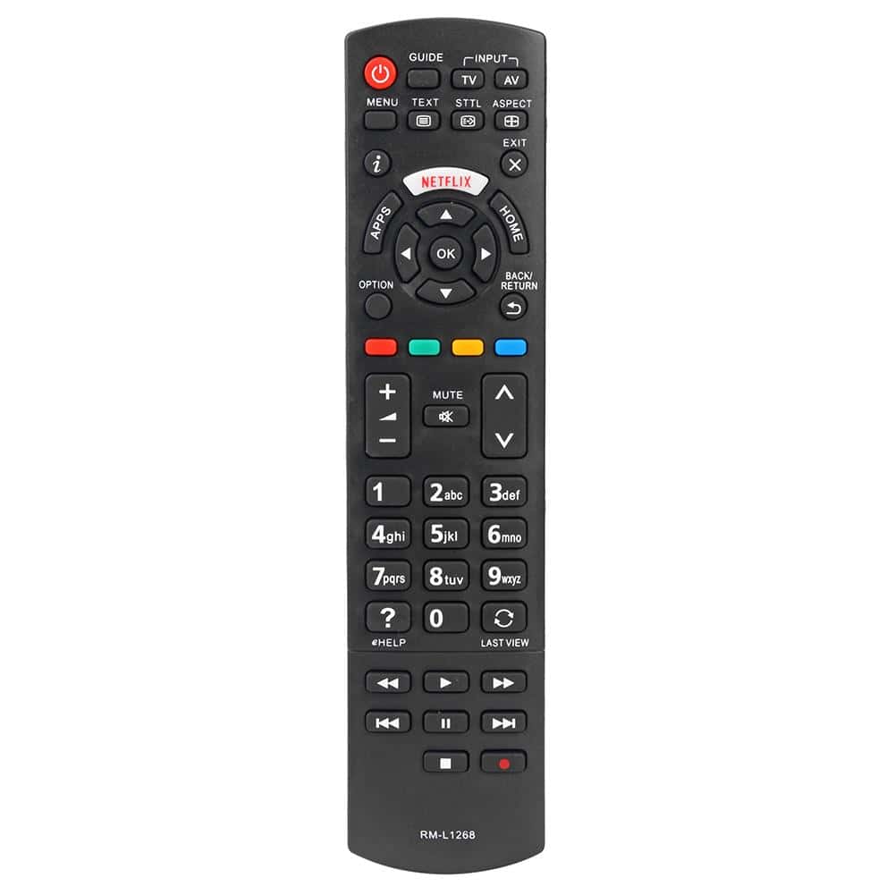 שלט לטלוויזיה חכמה פנסוניק Panasonic דגם RM-L1268