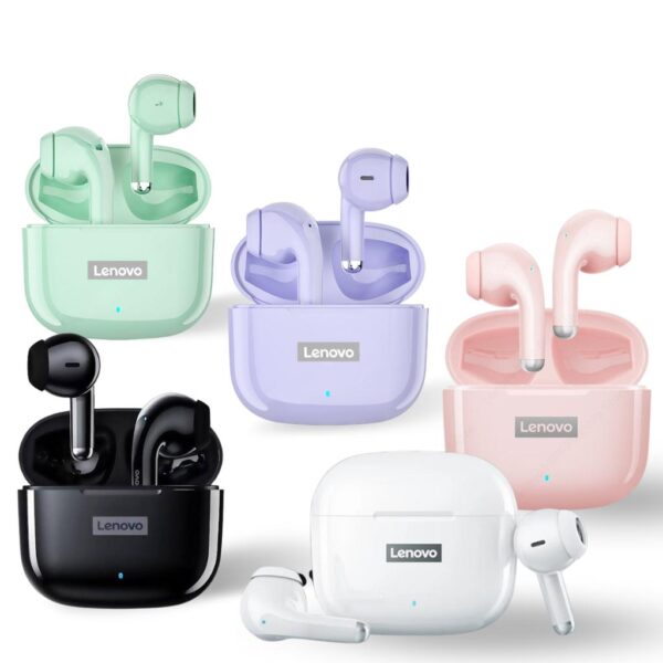 אוזניות אלחוטית מלאות Lenovo LP40 Pro דגם חדש מבית לנובו Semi In-Ear