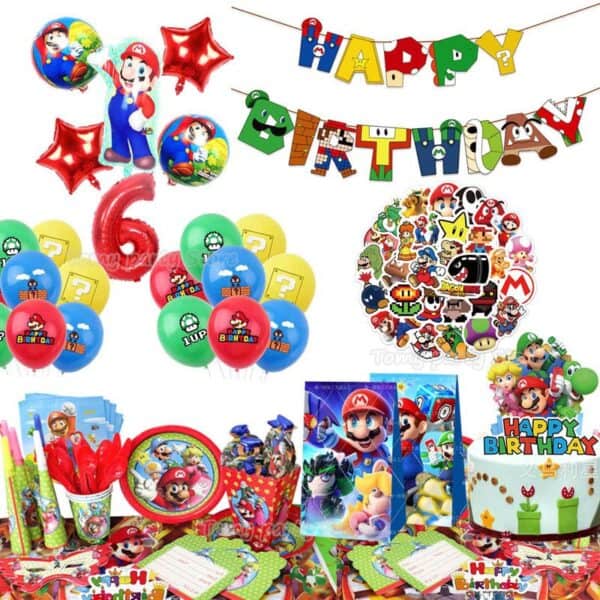 יום הולדת סופר מריו Super Mario!