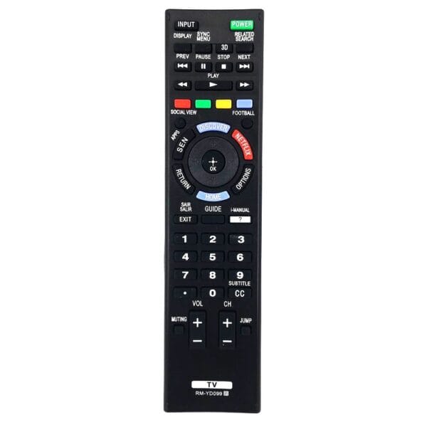 שלט לטלוויזיה חכמה סוני SONY SMART TV דגם D099