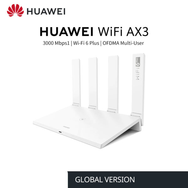 נתב ראוטר HUAWEI AX3 תומך ב+WIFI 6, מהירות עד 3,000Mbps