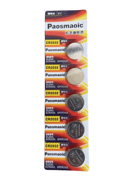 סוללות ליתיום CR2032 V3 Paosmaoic