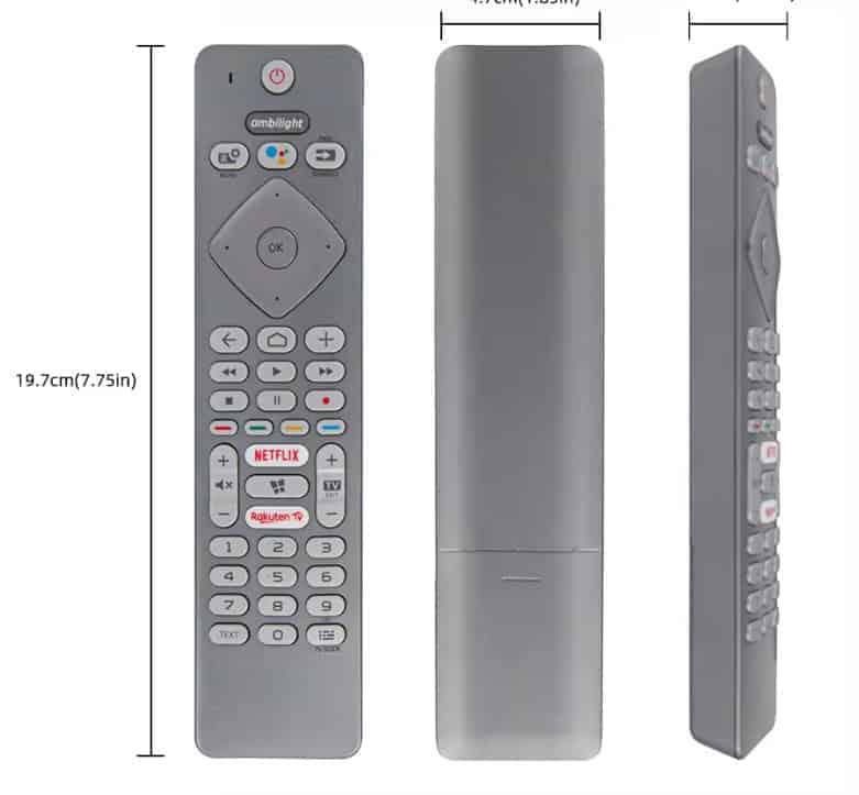 ⁦שלט לטלויזיה חכמה פיליפס PHILIPS SMART  4K Smart LED TV⁩ – תמונה ⁦2⁩