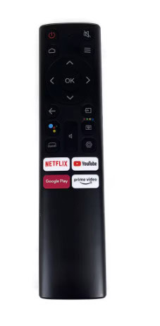 ⁦שלט רחוק לטלוויזיה חכמה JVC SMART RM-C2130B⁩ – תמונה ⁦2⁩