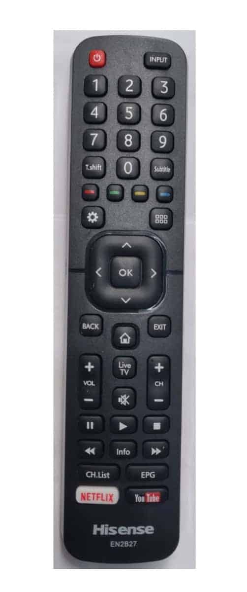 ⁦שלט מקורי רחוק ‏לטלוויזיה Hisense EN2B27 הייסנס⁩ – תמונה ⁦2⁩