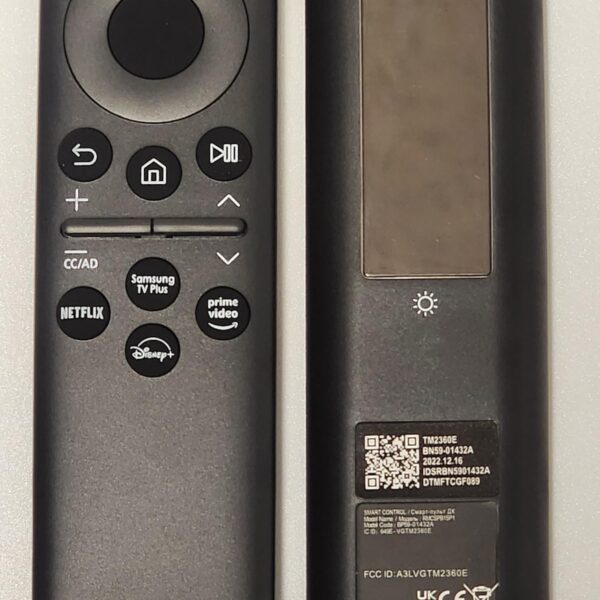 שלט תואם לטלוויזיה חכמה סמסונג סולארי נטען  SAMSUNG  BN59-01455A