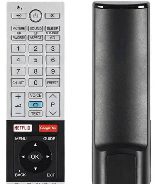 שלט לטלוויזיה טושיבה TOSHIBA SMART TV דגם : CT-8536