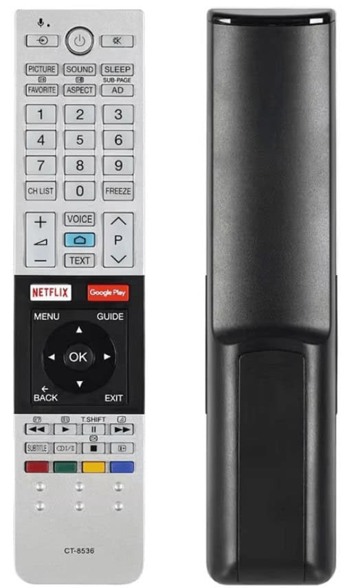 שלט לטלוויזיה טושיבה TOSHIBA SMART TV דגם : CT-8536