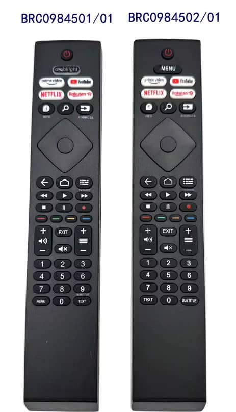 ⁦שלט לטלויזיה חכמה פיליפס PHILIPS Smart LED TV⁩ – תמונה ⁦3⁩