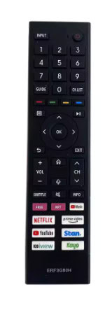 שלט רחוק לטלוויזיה סמארט הייסנס  HISENSE-ERF3G80H