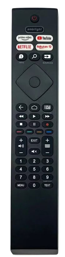 ⁦שלט לטלויזיה חכמה פיליפס PHILIPS Smart LED TV⁩ – תמונה ⁦4⁩