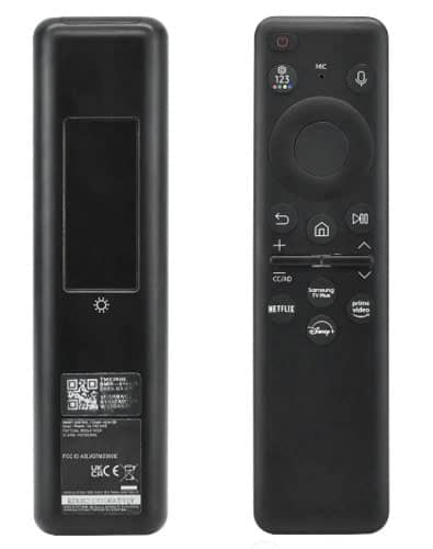 שלט רחוק מקורי Samsung BN59-01432A לטלוויזיה חכמת Samsung – טעינה סולרית + USB-C + שליטה קולית  סמסונג