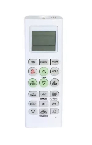 ⁦שלט רחוק ‏למזגנים LG  akb73315608⁩ – תמונה ⁦2⁩