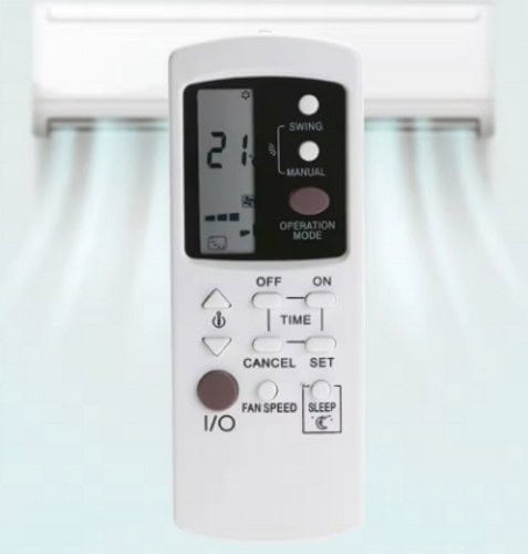 ⁦שלט רחוק ‏למזגנים  ZM9200 דגם multi9⁩ – תמונה ⁦2⁩