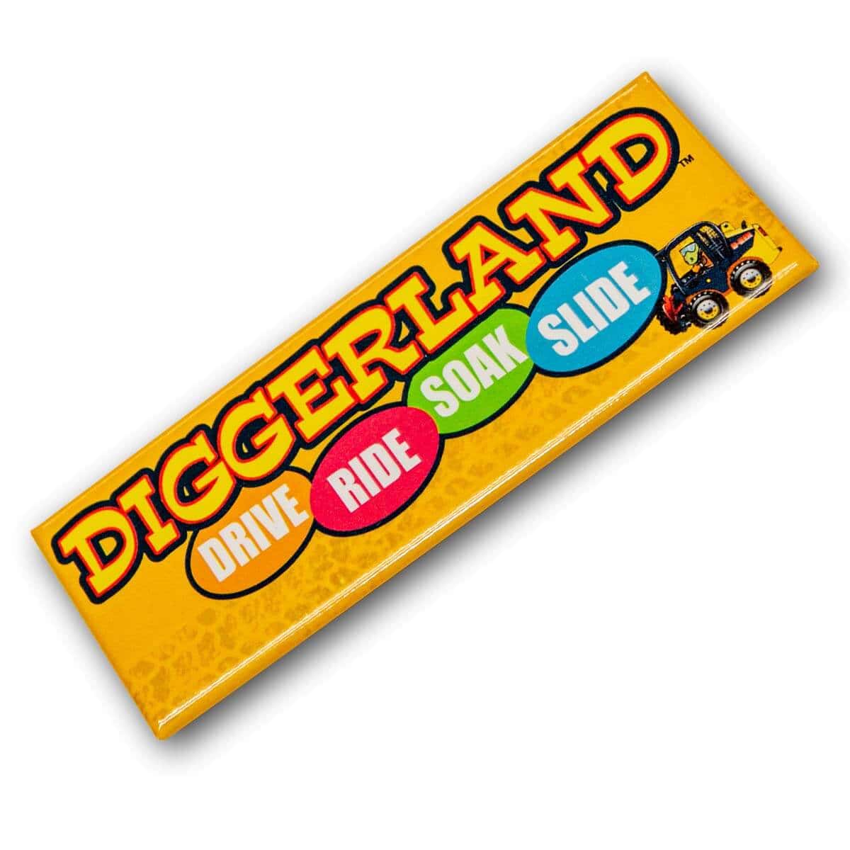 Diggerland Magnet - Long Logo