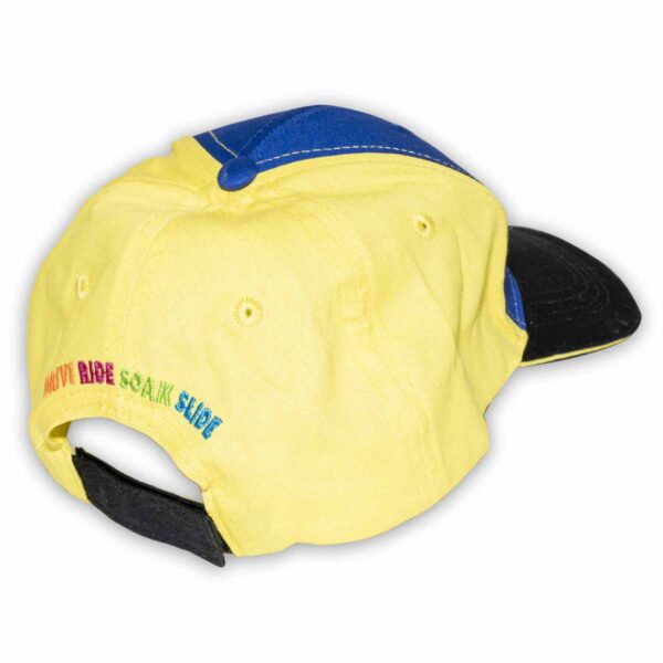 opt diggerland blue yellow ball cap back