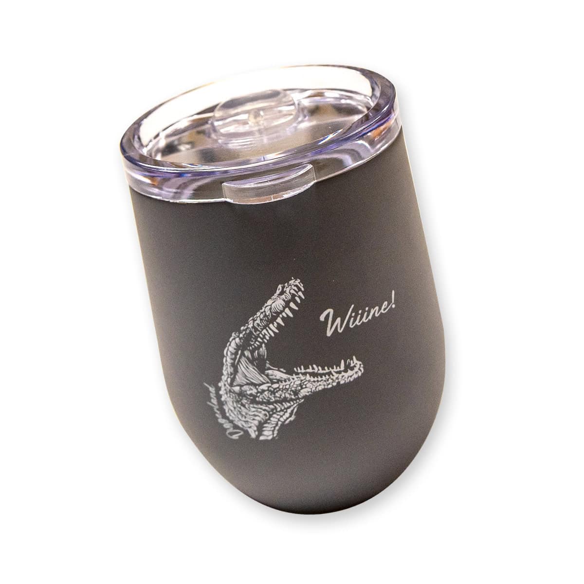 Tumbler Cup with Lid in Gray