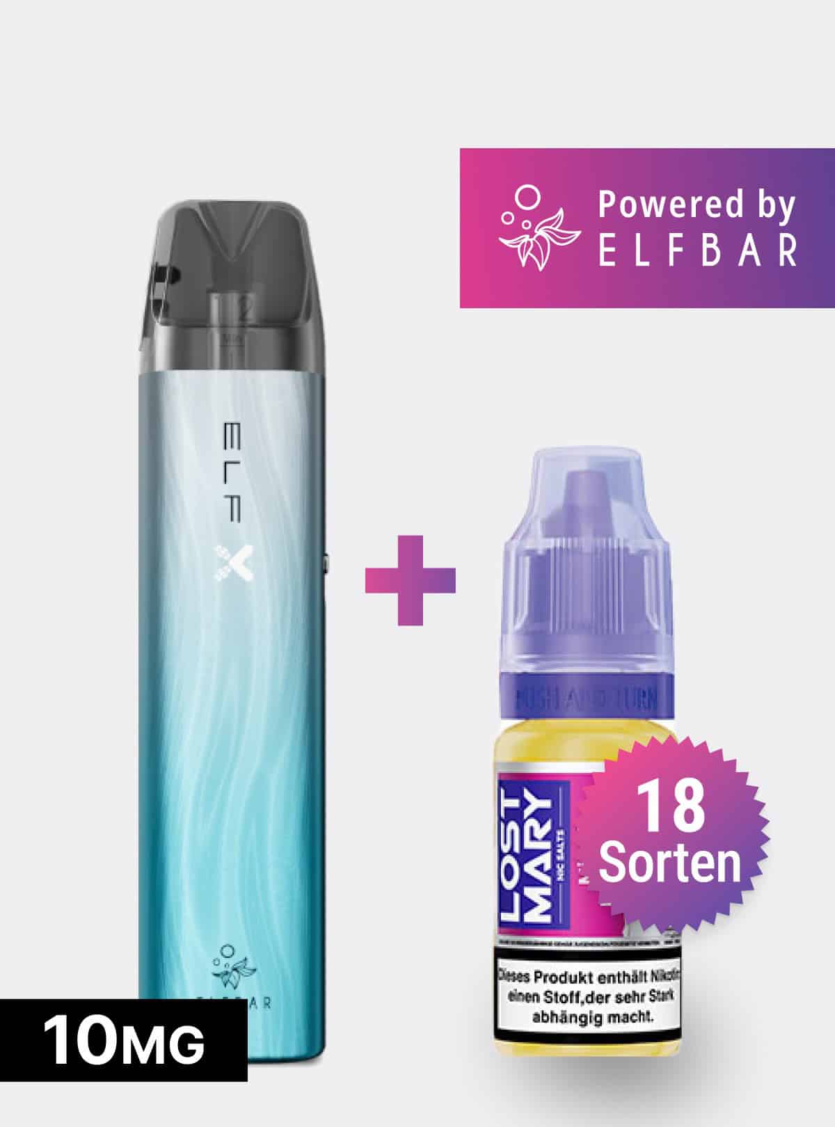 ELFX + Lost Mary Liquid 10mg Set