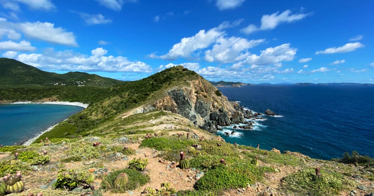 Hiking the Ram Head Trail St John in US Virgin Islands