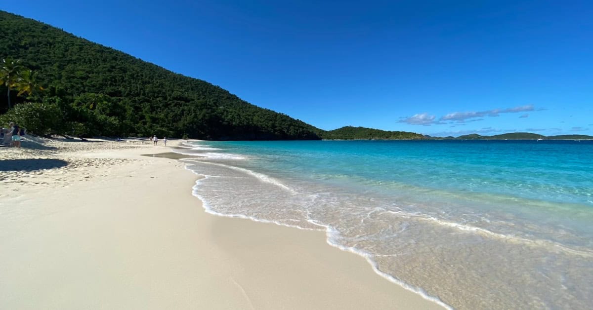 Trunk Bay Beach in St John USVI