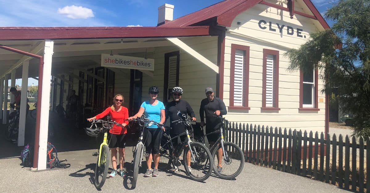 Biking the beautiful Central Otago Rail Trail in New Zealand