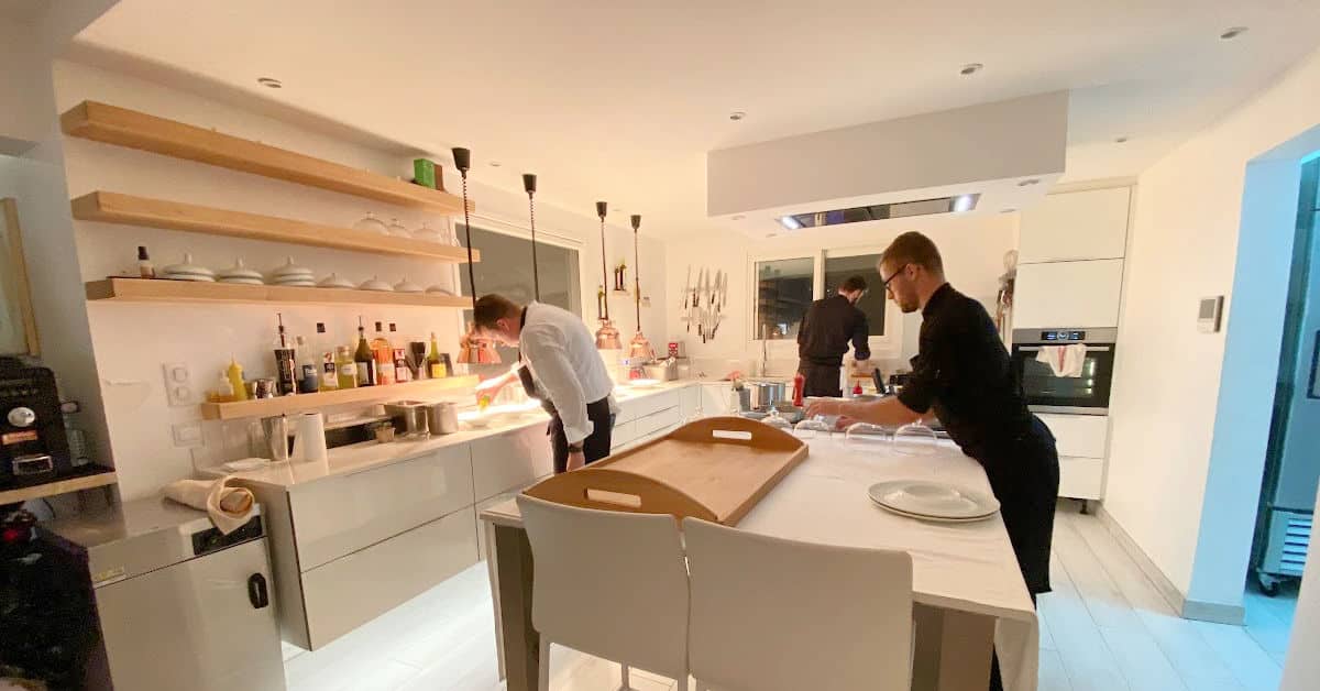 Open Kitchen at La Villa Hibiscus in St Martin Featured Image