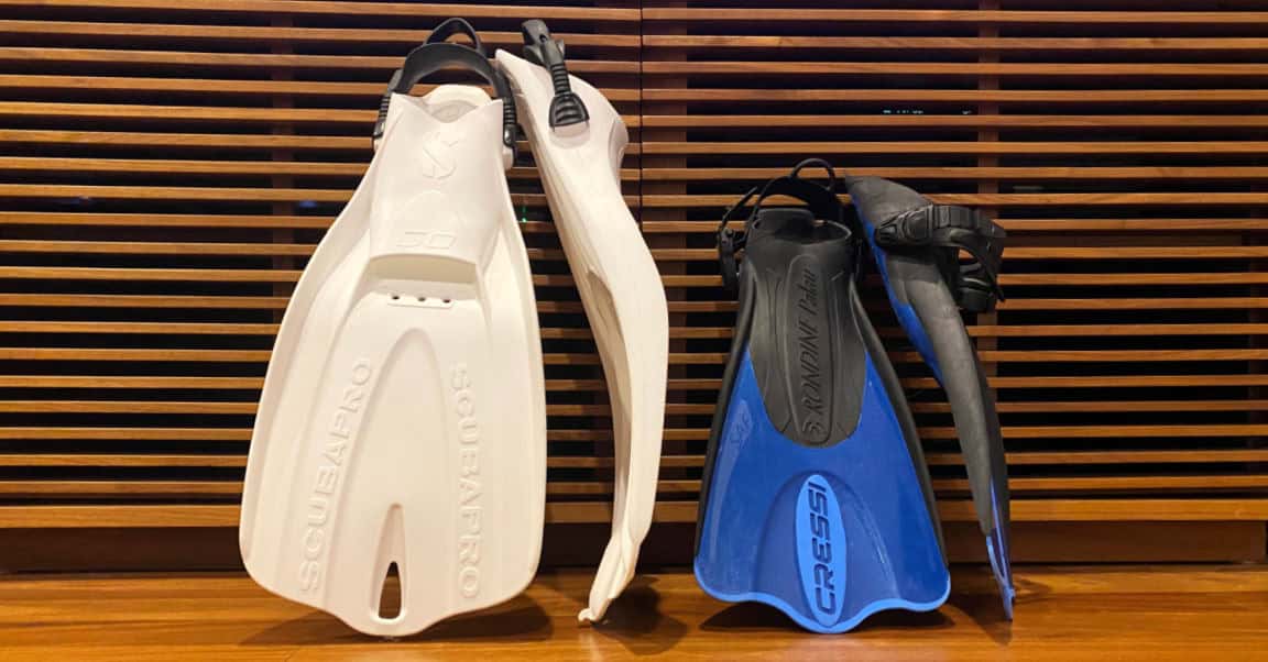 Best snorkeling fins_ Cressi Palau and Scubapro GO