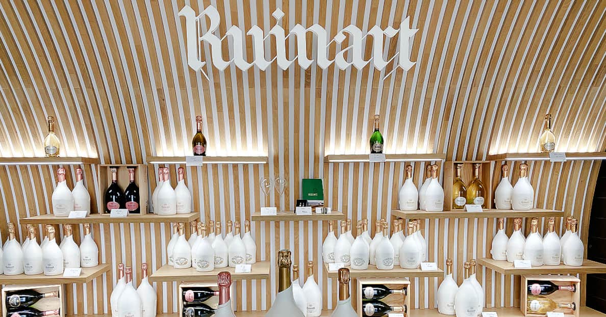 Ruinart Champagne House in Reims