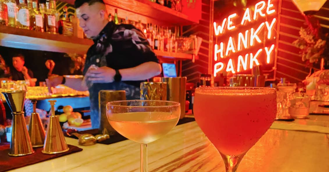 Hanky Panky Cocktail Bar in Mexico City