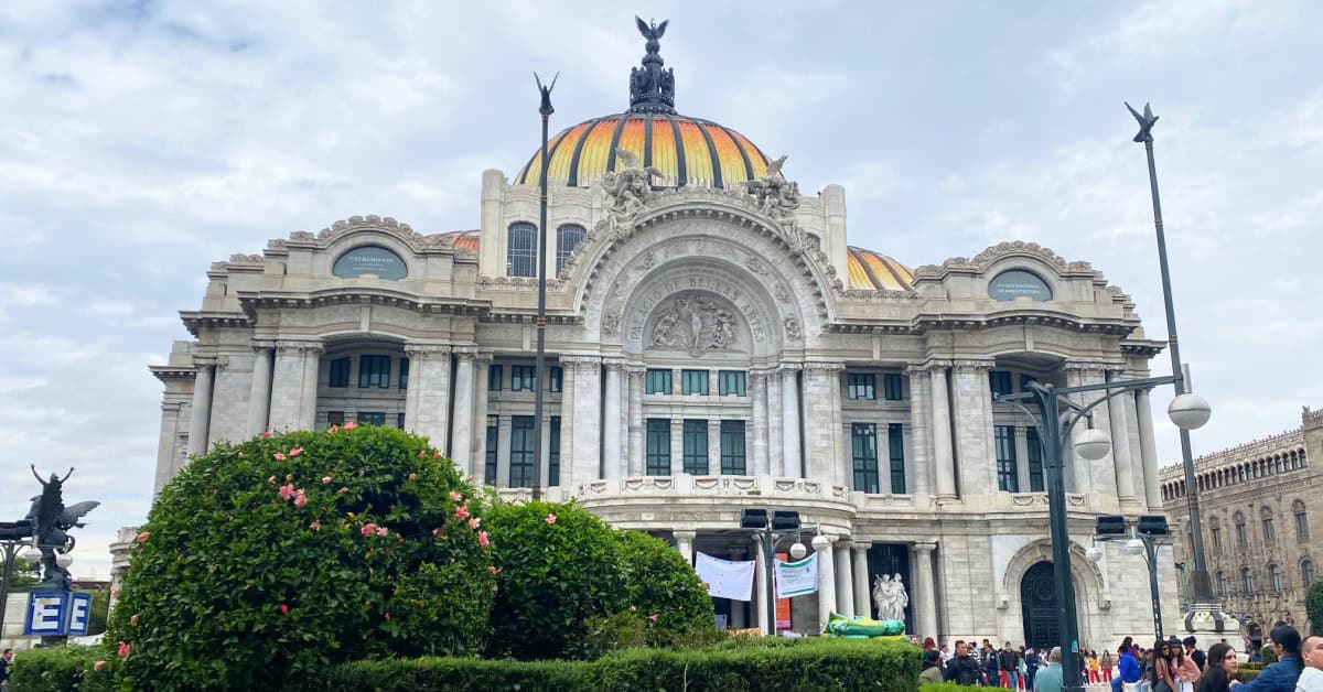 Palacio de Bellas Artes in Mexico City