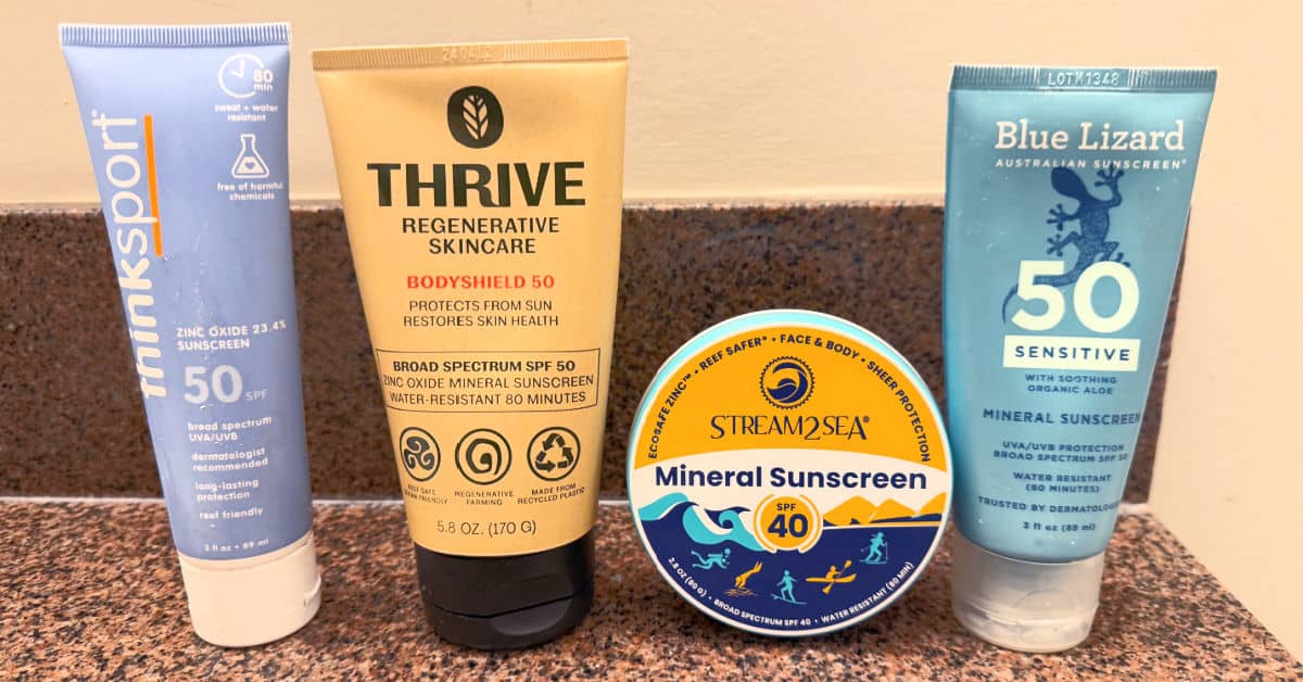 4 Best reef safe sunscreens