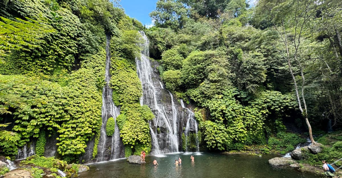 Banyumala Waterfalls in Bali