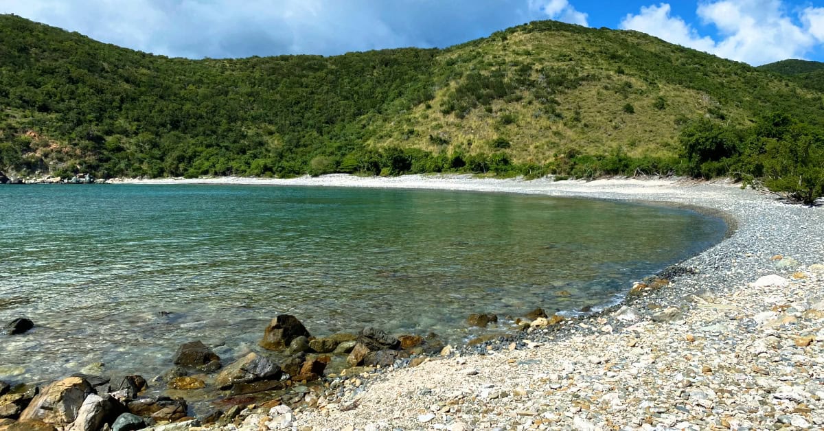 Grootpan Bay in St. John US Virgin Islands