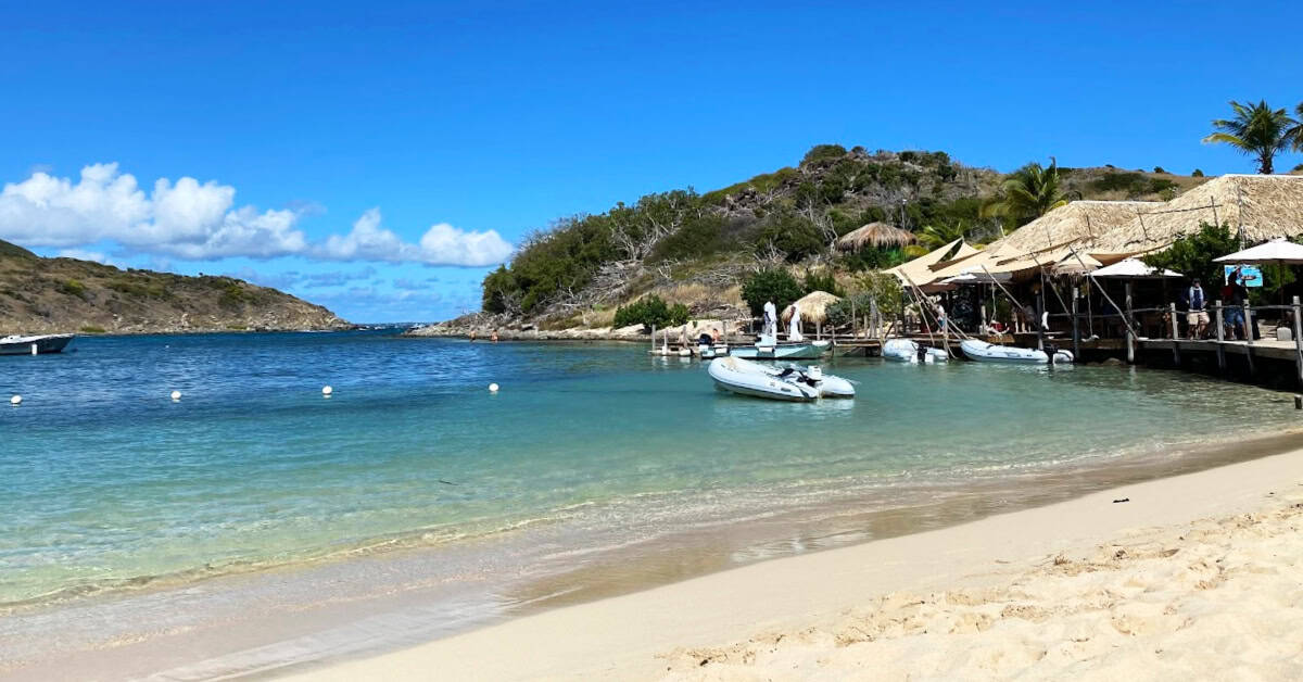 Karibuni Restaurant at Pinel Island in St. Martin