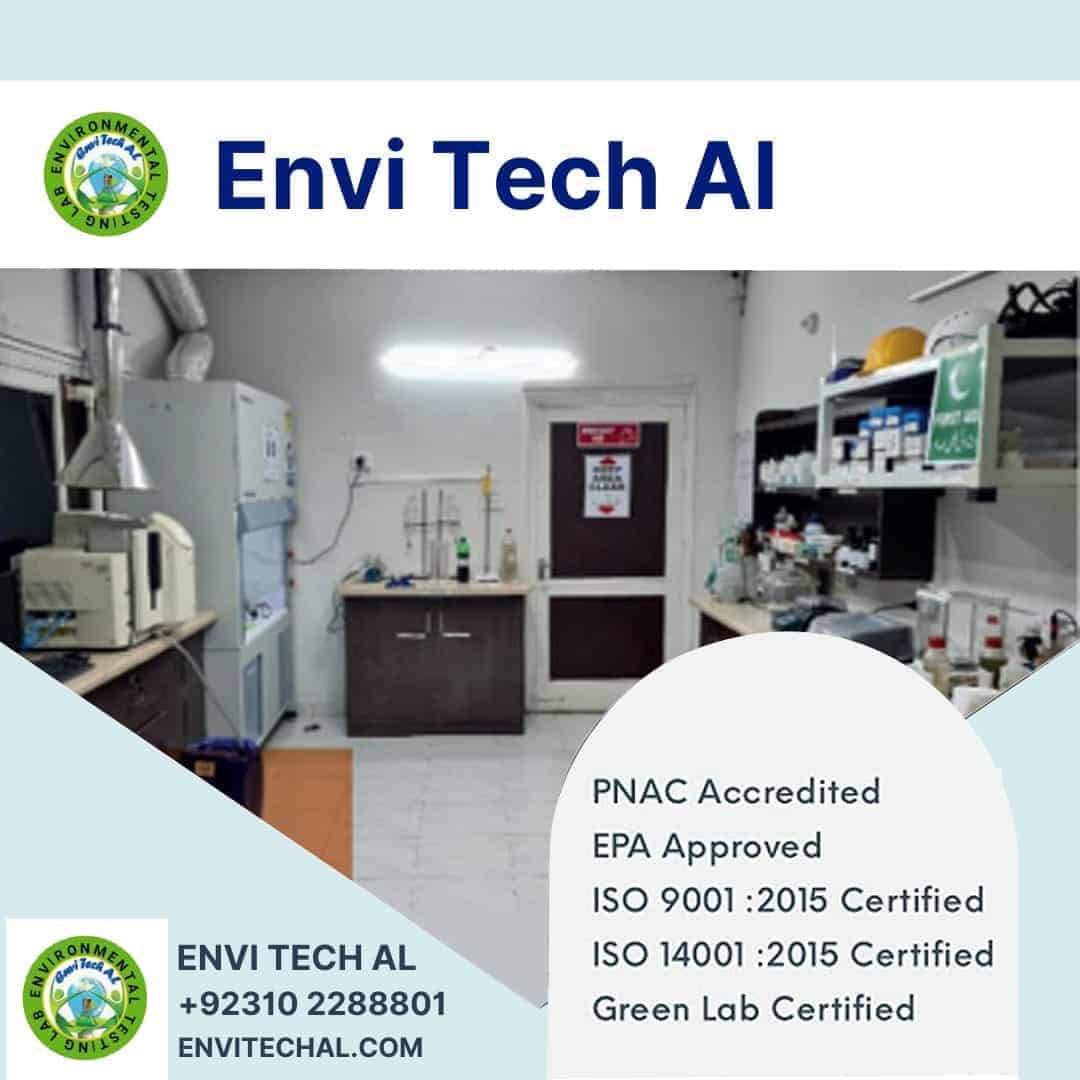 Environmental Testing Lab in Karachi  Lahore