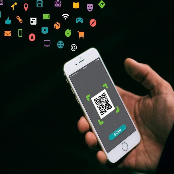 Codigo QR compartir clave WiFI