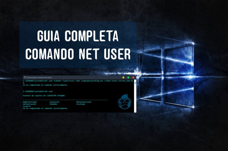 Guia Administrar Cuentas de Usuarios Net User