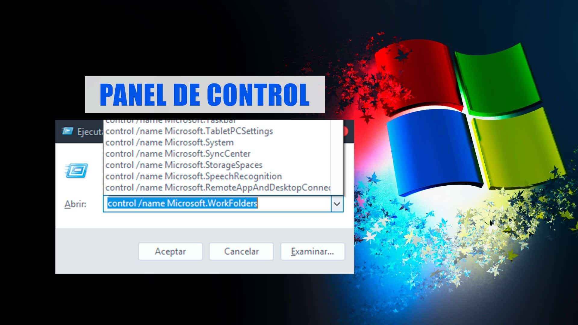 200 Comandos desde para ejecutar Windows