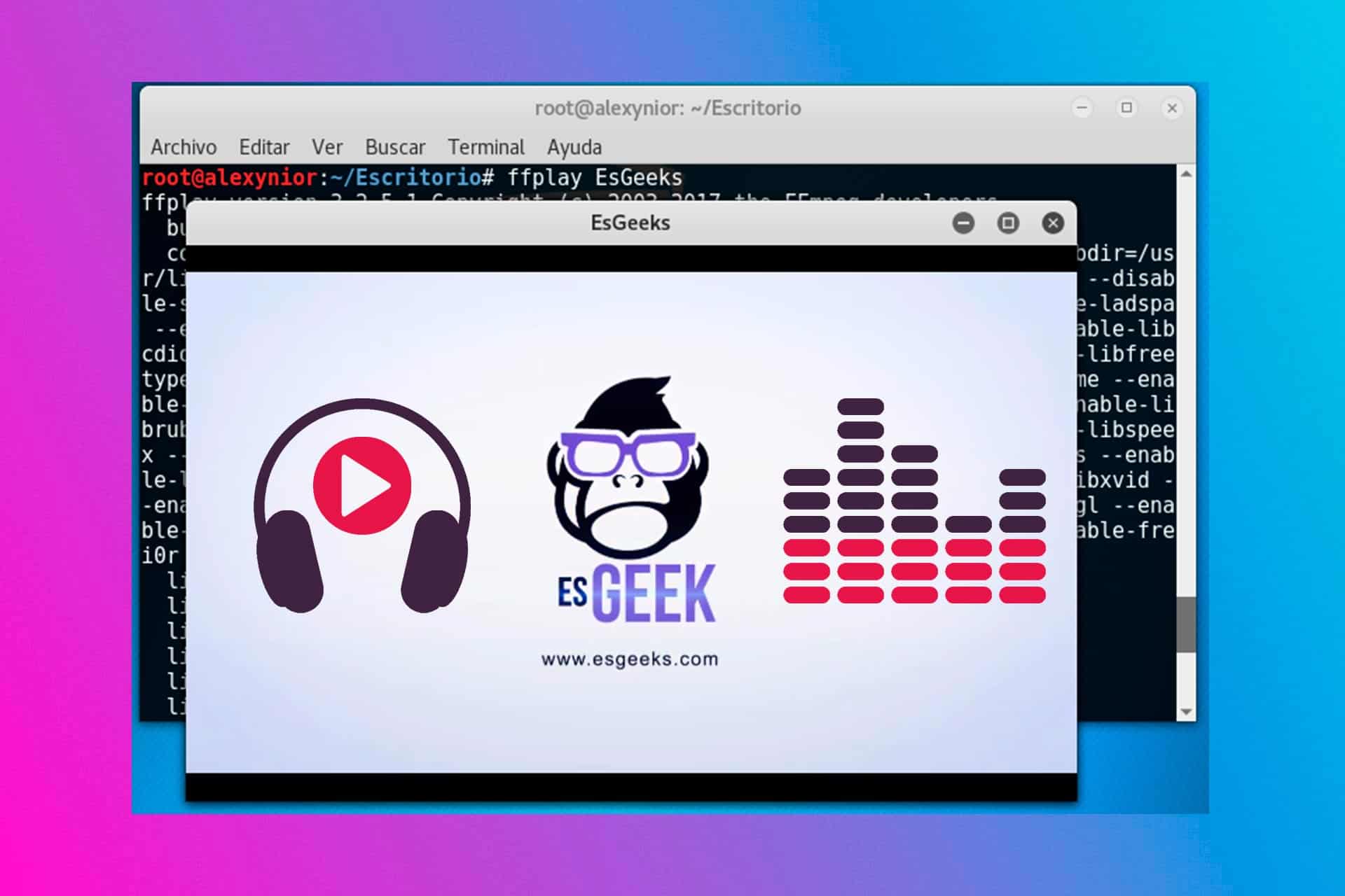 Descargar Convertir Audios Vídeos Terminal Linux