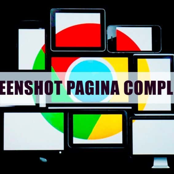 Tomar Captura de página completa en Chrome