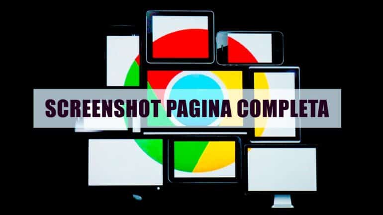 Tomar Captura de página completa en Chrome