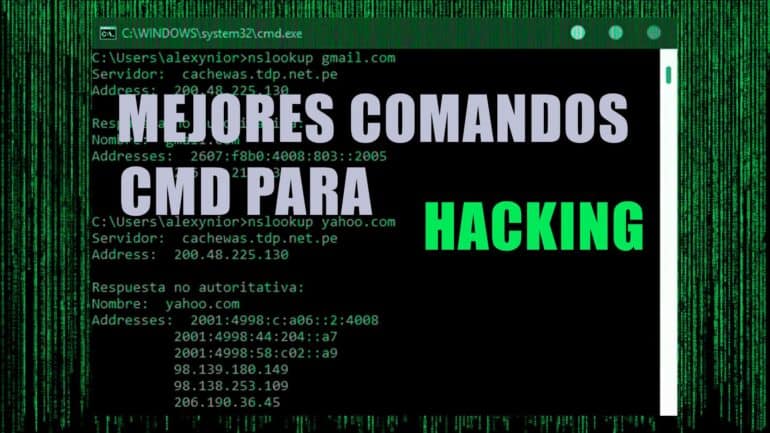 Comandos CMD Hacking